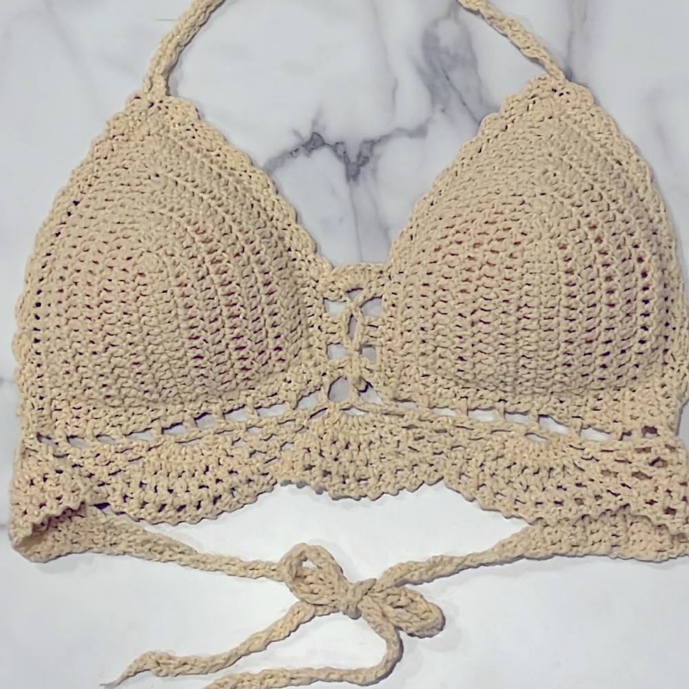 Crocheted Halter Top - Picture 2 of 4